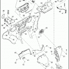 FLHTP 1FMM ELECTRA GLIDE STANDARD POLICE (2016) FAIRING, INNER - FLHTP