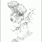 FLHR 1FBM ROAD KING (2014) ENGINE MOUNTS & STABILIZER LINK