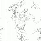 FXST 1BVV SOFTAIL STANDARD (2015) SWITCHES, HANDLEBAR & TURN SIGNALS, RIGHT, FRONT
