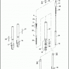 VRSCF 1HPH V-ROD MUSCLE (2015) FORK, FRONT