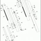 FLD 103 1GZM DYNA SWITCHBACK (2015) FORK, FRONT - FLD