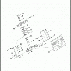 FXS 1JP5 BLACKLINE (2013) FORK BRACKETS, FRONT - FLS, FLSTC, FLSTF, FLSTFB & FLSTN