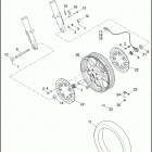 FLTRUSE 1TAN CVO ROAD GLIDE (2015) Колесо переднее