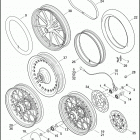 FXST 1BVV SOFTAIL STANDARD (2015) Колеса перед