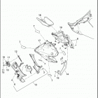 FLTRUSE 1TAN CVO ROAD GLIDE (2015) FAIRING, INNER (2 OF 2)