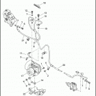 FLTRXS 1KTM ROAD GLIDE SPECIAL (2015) BRAKE LINES & MODULE, REAR - ABS