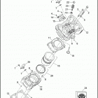 XG750 4NBB STREET 750 (2015) CYLINDERS, HEADS & VALVES