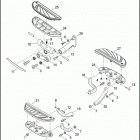 FLTRUSE 1TAN CVO ROAD GLIDE (2015) FOOTBOARDS