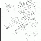 XL883L 4CR2 SUPERLOW (2015) Глушитель
