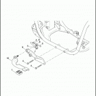 XG750 4NBB STREET 750 (2015) BRAKE CONTROL, REAR