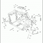 FXST 1BVV SOFTAIL STANDARD (2015) FRAME & JIFFY STAND