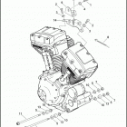 FXSBSE 1TD9 CVO SOFTAIL BREAKOUT (2014) ENGINE MOUNTS