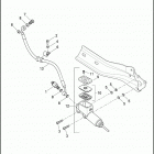 XG750 4NBB STREET 750 (2015) BRAKE, MASTER CYLINDER, REAR