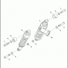 XL883L 4CR2 SUPERLOW (2015) SHOCK ABSORBERS, REAR