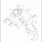 XL1200T 1LL3 SUPERLOW 1200T (2014) FENDERS, REAR - 1200T