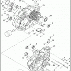 XG750 4NBB STREET 750 (2015) CRANKCASE & GEARCASE