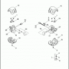 XL883L 4CR2 SUPERLOW (2015) SWITCHES, HANDLEBAR