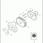 FLSTNSE 1TF9 CVO SOFTAIL DELUXE (2014) Воздушный фильтр