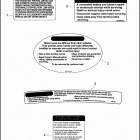 FLHTP 1FMM ELECTRA GLIDE STANDARD POLICE (2015) Лейбл предостережения