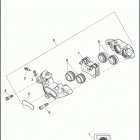 FXST 1BVV SOFTAIL STANDARD (2015) BRAKE CALIPER, FRONT