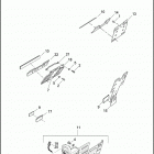 FLD 103 1GZM DYNA SWITCHBACK (2015) LICENSE PLATE BRACKETS - FLD, FXDWG