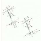 FXST 1BVV SOFTAIL STANDARD (2015) FORK BRACKETS, FRONT - FXSB & FXST