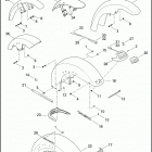FXST 1BVV SOFTAIL STANDARD (2015) FENDER, FRONT