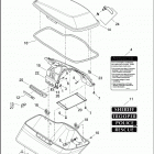 FLHTP 1FMM ELECTRA GLIDE STANDARD POLICE (2014) Кофры боковые