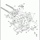 FLD 103 1GZM DYNA SWITCHBACK (2015) FRAME & JIFFY STAND