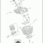FXS 1JP5 BLACKLINE (2013) CYLINDERS, HEADS, VALVES - TWIN CAM 96 ™