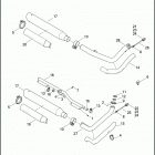 FLSTNSE 1TF9 CVO SOFTAIL DELUXE (2015) Глушитель