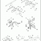 XL883L 4CR2 SUPERLOW (2015) LICENSE PLATE BRACKETS