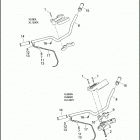 XL883L 4CR2 SUPERLOW (2015) HANDLEBAR & THROTTLE CONTROL - 883L / N / R, 1200T / X