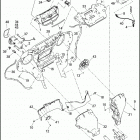 FLHTP 1FMM ELECTRA GLIDE STANDARD POLICE (2015) FAIRING, INNER - FLHTP