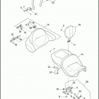 FLTRUSE 1TAN CVO ROAD GLIDE (2015) SEAT & BACKREST