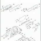 FXST 1BVV SOFTAIL STANDARD (2015) LICENSE PLATE BRACKETS - FLSTC, FLSTF, FLSTN, FLSTFB & F...