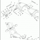 XG750 4NBB STREET 750 (2015) LICENSE PLATE BRACKETS