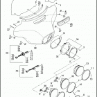 FLHTK 1KEL ULTRA LIMITED (2015) WINDSHIELD, FAIRING & HEADLAMP - FLHTCU / L, FLHTK / L, ...