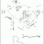 FLSTNSE 1TF9 CVO SOFTAIL DELUXE (2014) Топливный бак