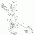 FLHRSE 1PG8 CVO ROAD KING (2014) BRAKE LINES & MODULE, REAR - ABS