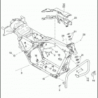 FLHTCUTG 1MAL TRI GLIDE ULTRA CLASSIC (2014) FRAME, FRONT