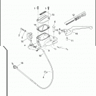 FLHRSE 1PG8 CVO ROAD KING (2014) Привод управления сцеплением