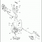 FLHTCU 1FCM ULTRA CLASSIC (2014) BRAKE LINES & MODULE, REAR - ABS