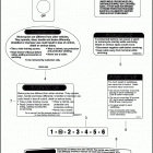 FLHRSE 1PG8 CVO ROAD KING (2014) Лейбл предостережения