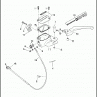 FLHTP 1FMM ELECTRA GLIDE STANDARD POLICE (2014) CLUTCH CONTROL - FLHTP