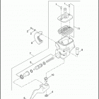 FXDBA 1VB4 DYNA STREET BOB (H-D1) (2013) BRAKE CONTROL, FRONT