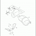 FLHTCUTG 1MAL TRI GLIDE ULTRA CLASSIC (2014) Сиденье