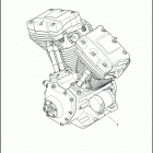 FLHTK 103 1TEL CVO LIMITED (2014) ENGINE ASSEMBLY - TWIN CAM 103&trade;