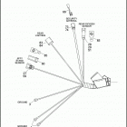 FXDL 103 1GNM DYNA LOW RIDER (2014) WIRING HARNESS, MAIN, NON-ABS (2 OF 5)