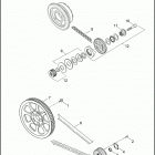 FLD 1GZ4 DYNA SWITCHBACK (2014) BELTS, CHAINS & SPROCKETS